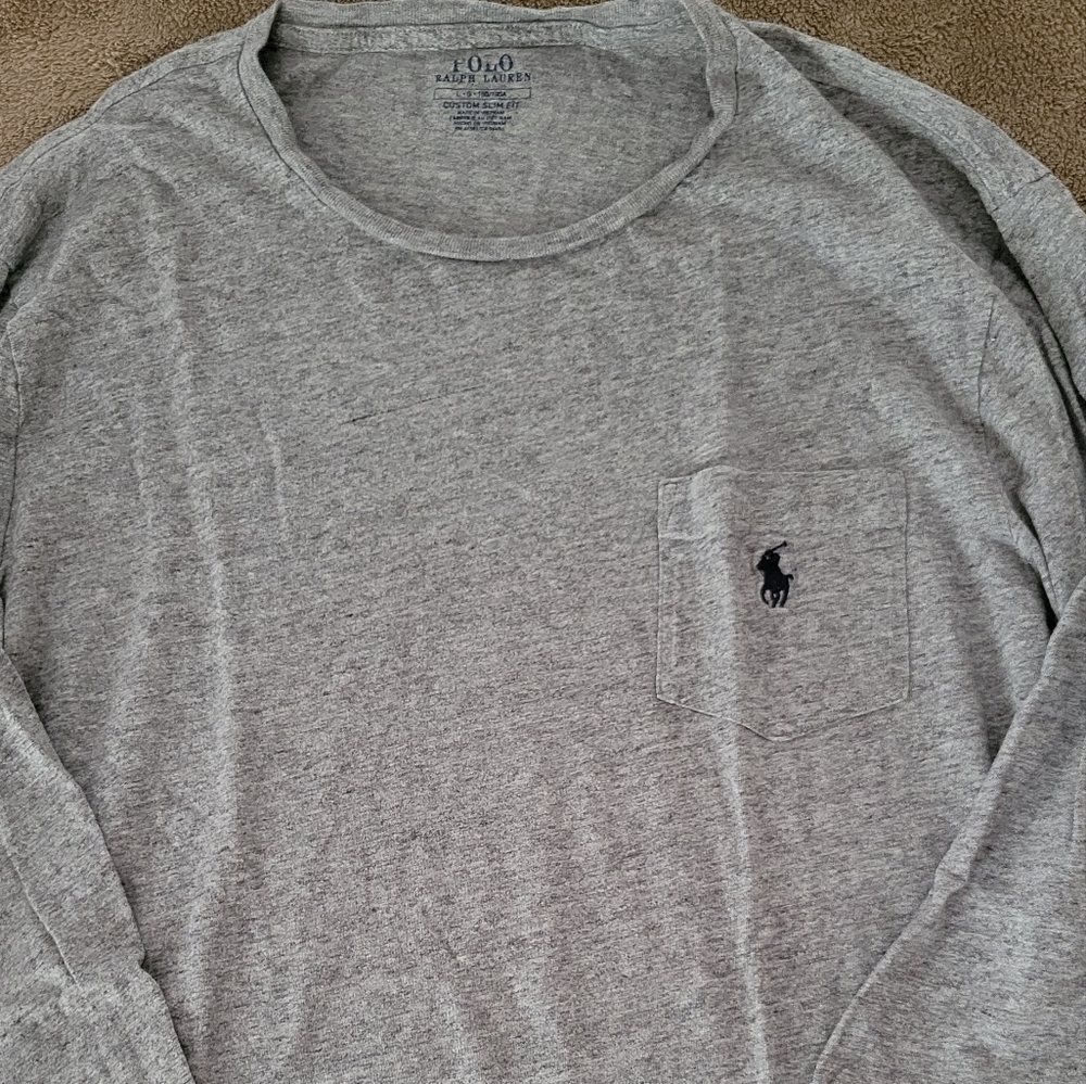 Polo long sleeve tee